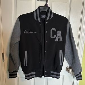 Ocean Beach Sportswear CA Republic Letterman’s Jacket